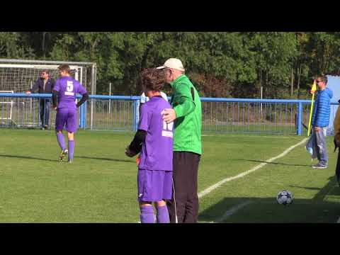 Sestřih zápasu staršího dorostu SK Rapid Slavia Vejprnice z 30.9.2017