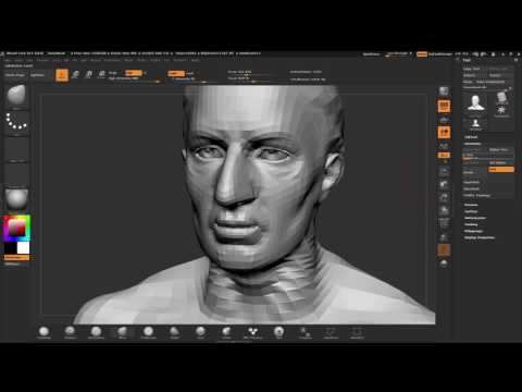 ZBrushCore - Paul Gaboury - Chapter 8 Sculpting in More Details