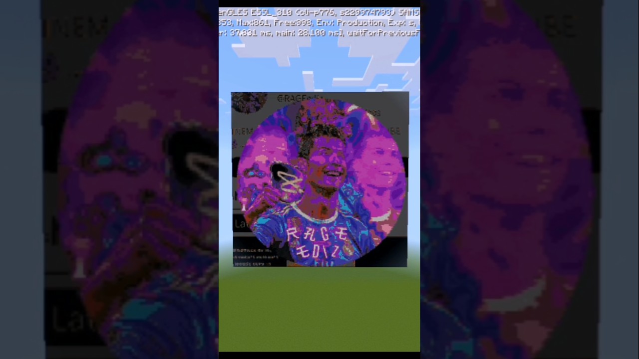 light pixel (part 98) fan profile picture make in Minecraft