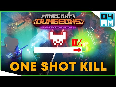 NEW ONE HIT KILL GUIDE - Destroy ANY Boss & Ancient Mob With One Shot in Minecraft Dungeons
