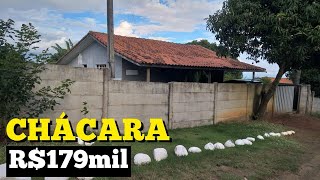 CHÁCARA COMPLETA CASA BOA POMAR HORTA R$179mil