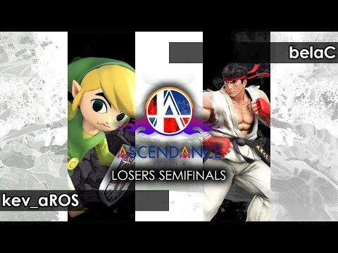 Smash 4: kev_aROS (Toon Link) V belaC (Ryu) - Ascendance 93 Tournament SSB4