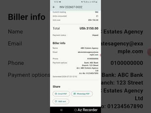 Water Invoice Generator video thumbnail