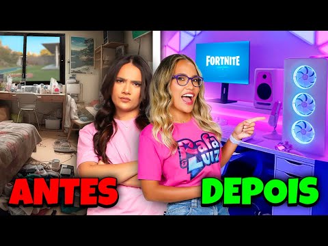 SURPREENDI MINHA IRMÃZINHA COM O SEU QUARTO DOS SONHOS! - MUITO INCRÍVEL!