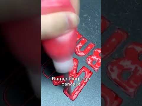 Burger King - Pancake Art