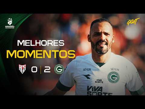 Gols e lances de Atlético-GO x Goiás