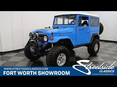 Vortec V8 1968 Toyota Land Cruiser Restomod