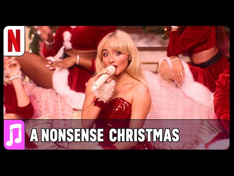 Performance A Nonsense Christmas with Sabrina Carpenter | Netflix Brasil