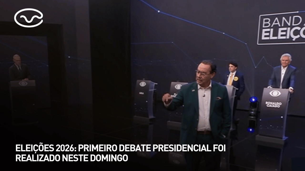 Eleições 2026: primeiro debate presidencial foi realizado neste domingo