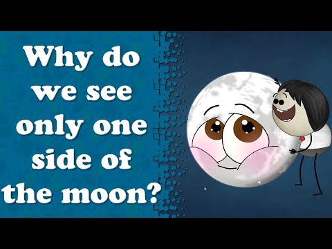 月の片側しか見えないのはなぜ？| 月の片側しか見えないのはなぜだろう？ (Why do we see only one side of the moon? | #aumsum)