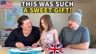 American Family Opens PO Box Parcels from UK Subscribers!