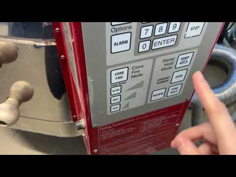 How to start your Skutt kiln for a glaze firing.