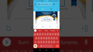 How To Design A Certificate and Input Signature On It l school certificate