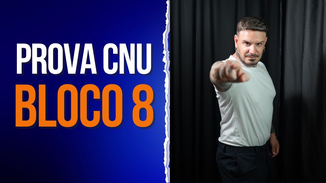 Correção da prova do CNU bloco 8