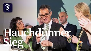 Grüne gewinnt knapp vor CDU