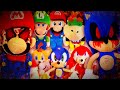 Quién GANARÁ MARIO EXE O SONIC EXE CMB En Español