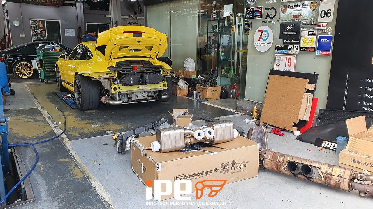 PORSCHE 991 GT3 X IPE EXHAUST | CATBACK SYSTEM SOUND | FLATSIX NA