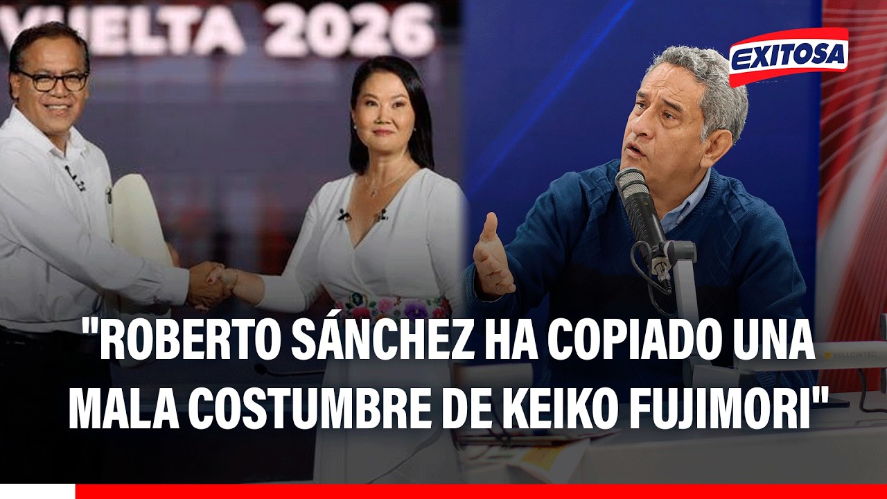 🔴🔵 Mesías Guevara: "Roberto Sánchez ha copiado una mala costumbre de Keiko Fujimori"
