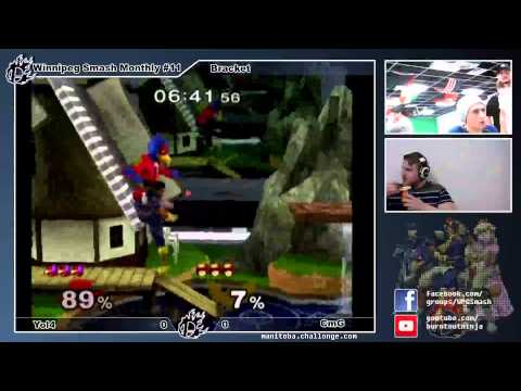 WSM11 YOL4 vs. CMG - Melee Singles Winners Quarterfinals