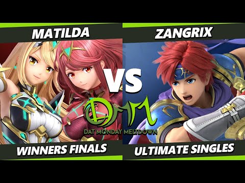 DAT MM 276 Winners Finals - Matilda (Pyra Mythra) Vs. Zangrix (Roy) Smash Ultimate - SSBU
