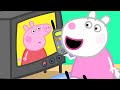 Peppa Pig Is On TV Family Kids Cartoon