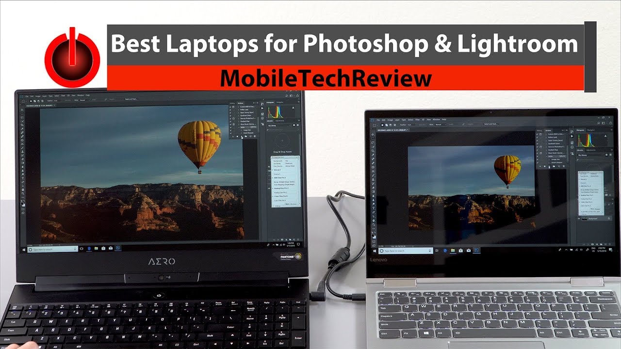 Best Laptops for Photoshop and Lightroom