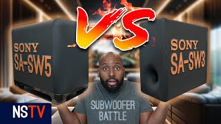 Video thumbnail for Too Much Bass?: Sony SA-SW3 vs SA-SW5 Subwoofer by New Stuff TV