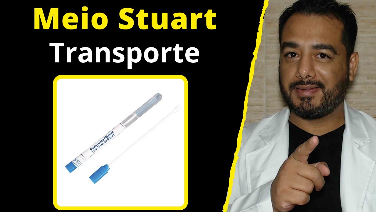 1) Meio de Transporte Stuart | Microbiologia | Meio de Cultura | Questões de Concurso Público