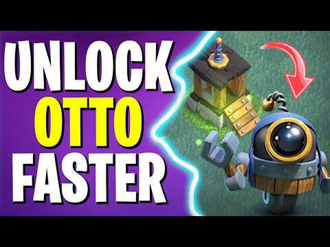 Getting O.T.T.O. Hut to Level 5 in One video in Clash of Clans!