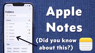 Apple Notes: Power User Tips & Hidden Features