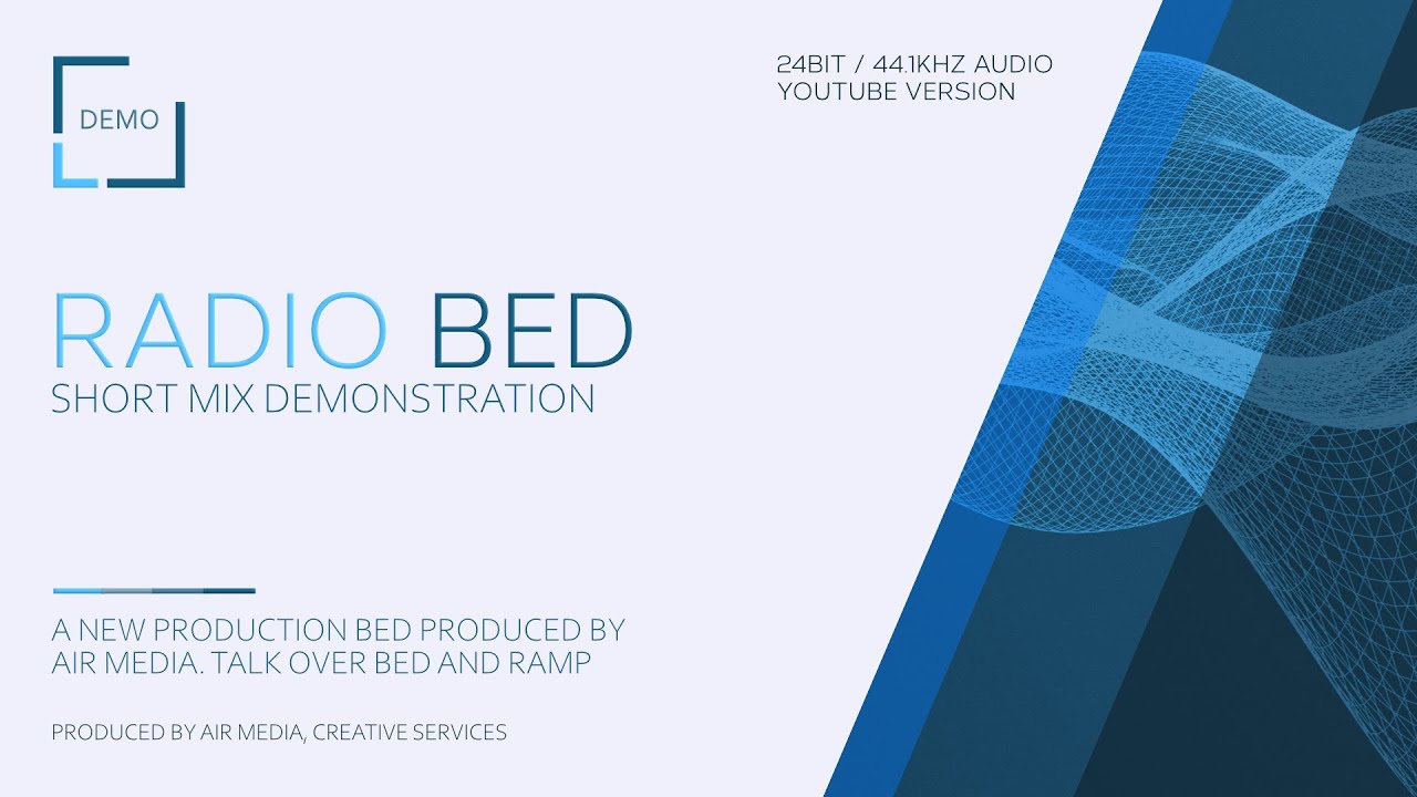 RADIO PRODUCTION BED RAMP JINGLES