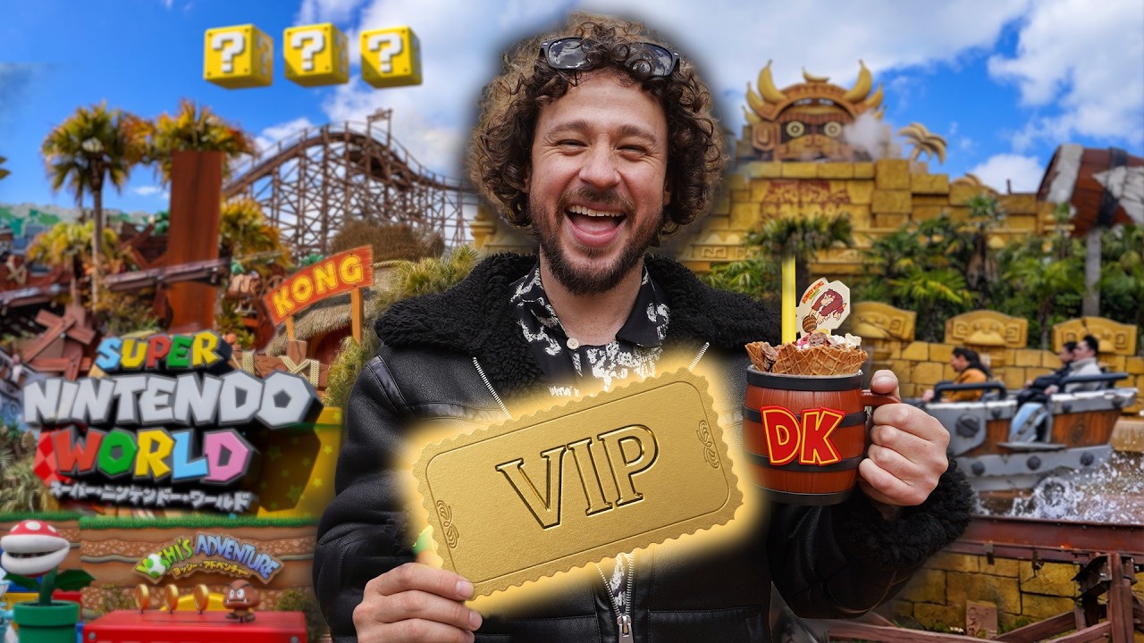 Así es el pase VIP para el mundo Nintendo en Japón | ¡No hay filas! 🎟️🎢