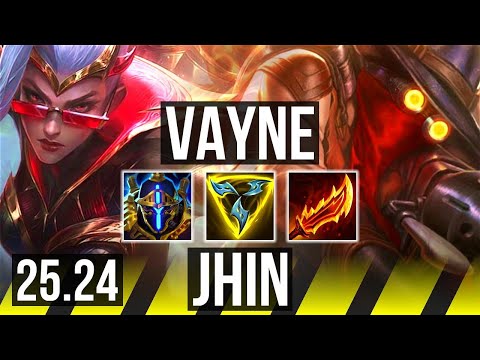 VAYNE & Janna vs JHIN & Blitzcrank (ADC) | 77K damage, 5k gold comeback | EUW Master | 25.24