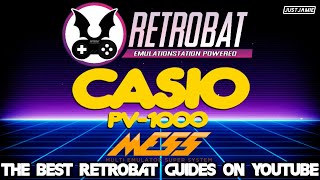 Retrobat☆Casio PV-1000 Emulator Complete Setup Guide #retrobat #emulator #frontend