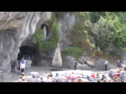 Chapelet du 20 juin 2022 à Lourdes