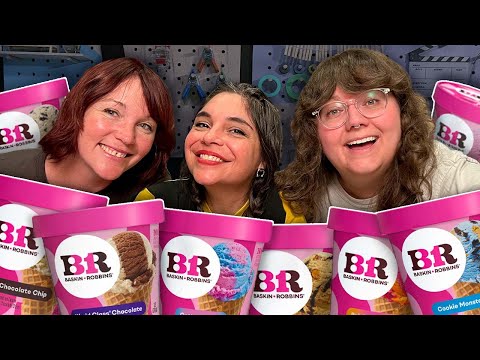 We Rank All the Baskin Robbins Flavors! (Unedited Taste Test)