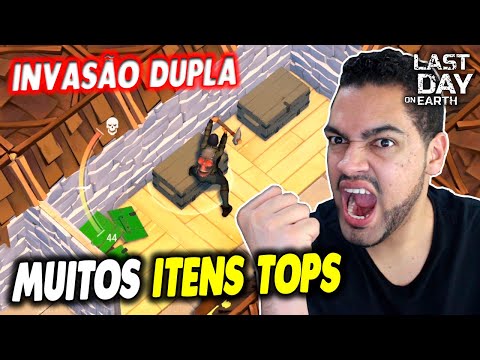 MUITOS ITENS TOPS NESSA INVASÃO DUPLA - Last Day On Earth