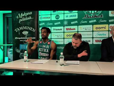 KTP-Basket - Korihait, lehdistötilaisuus 25.1.2026