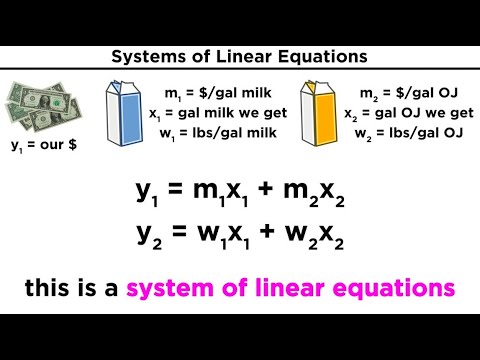 Introduction to Linear Algebra: Systems of Linear Equations