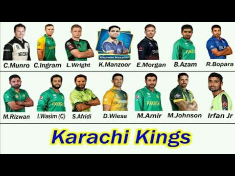 download lagu mp3 mp4 Karachi Kings Squad 2018, download lagu Karachi Kings Squad 2018 gratis, unduh video klip Karachi Kings Squad 2018
