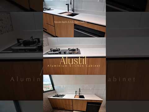 Alustil Aluminium Kitchen Cabinet for  Muji-Inspired. Minimal Space. Maximum Function.  
