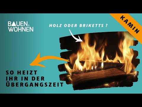 So heizt ihr in der Übergangszeit