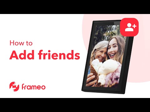 Frameo - How to add friends 🇬🇧
