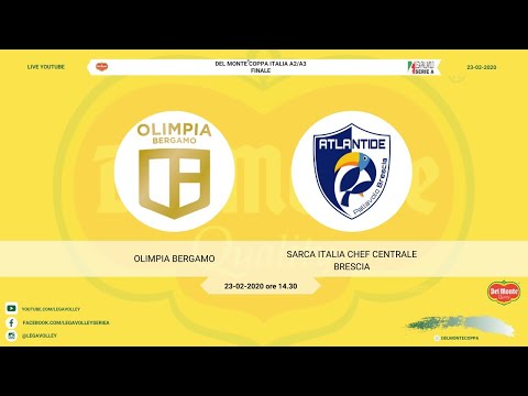 23-02-2020: (Finale Del Monte Coppa Italia) - Olimpia Bergamo - Sarca Italia Chef Centrale Brescia