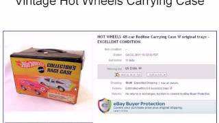 How To Make Money On eBay - Vintage Hot Wheels Carrying Case - Cool Crap I've Sold On eBay