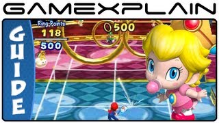 Mario Tennis Open: Unlock Baby Peach - Ring Shot Tips Guide & Walkthrough