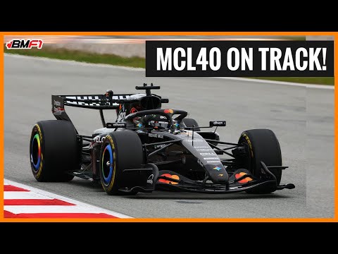 Lando Norris Debuts McLaren MCL40 at Barcelona Shakedown | Day 3 Footage