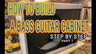 Video thumbnail for How to build a bass guitar cabinet by ABICAB Musical Instruments