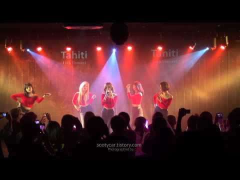 150327 타히티 신오쿠보 콘서트 2부 폰넘버 직캠 by STC