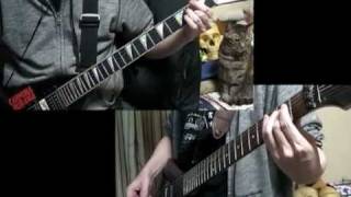 MEGADETH - go to hell - guitar cover (Mustain &amp; friedman&#39;s solo)